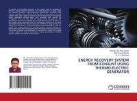Produktbild: Energy Recovery System from Exhaust Using Thermo-Electric Generator