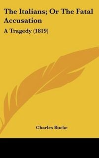 Produktbild: The Italians; Or The Fatal Accusation