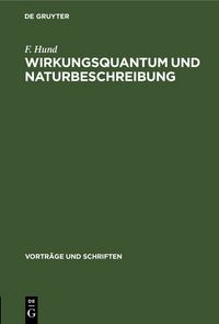 Produktbild: Wirkungsquantum und Naturbeschreibung