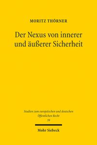 Produktbild: Der Nexus von innerer und &auml;u&szlig;erer Sicherheit