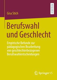 Produktbild: Berufswahl und Geschlecht