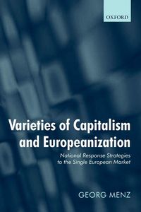 Produktbild: Varieties of Capitalism and Europeanization