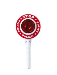 Produktbild: Polizeikelle mit Licht
