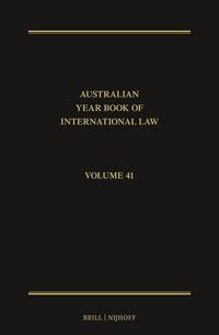 Produktbild: The Australian Year Book of International Law
