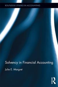 Produktbild: Solvency in Financial Accounting