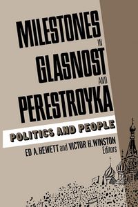 Produktbild: Milestones in Glasnost and Perestroyka