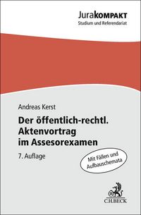 Produktbild: Jura kompakt / Der öffentlich-rechtliche Aktenvortrag im Assessorexamen