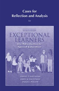 Produktbild: Cases for Reflection and Analysis for Exceptional Learners: Introduction to Special Education
