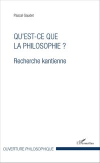 Produktbild: Qu'est-ce que la philosophie ?