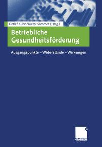 Produktbild: Betriebliche Gesundheitsf&ouml;rderung