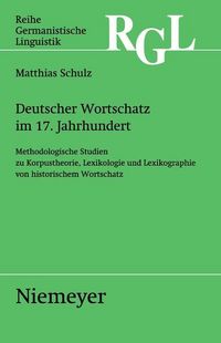 Produktbild: Deutscher Wortschatz im 17. Jahrhundert
