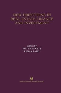 Produktbild: New Directions in Real Estate Finance and Investment