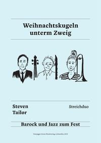 Produktbild: Weihnachtskugeln unterm Zweig: Ausgabe f&uuml;r Violine und Viola