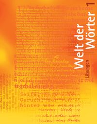 Produktbild: Welt der W&ouml;rter 1 / L&ouml;sungen mit Kopiervorlagen
