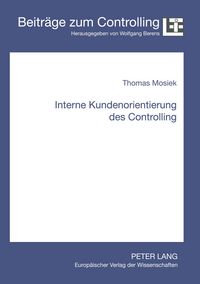 Produktbild: Interne Kundenorientierung des Controlling