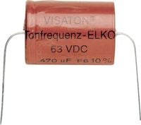 Produktbild: Visaton Bipolar Elco 100 UF Lautsprecher-Kondensator 100 &micro;F