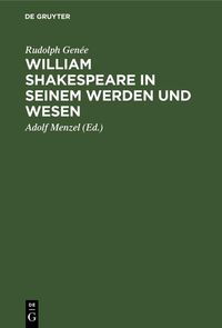 Produktbild: William Shakespeare in seinem Werden und Wesen