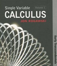 Produktbild: Single Variable Calculus V01
