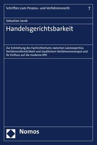 Produktbild: Handelsgerichtsbarkeit