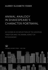 Produktbild: Animal Analogy in Shakespeare'S Character Portrayal