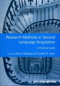 Produktbild: Research Methods in Second Language Acquisition