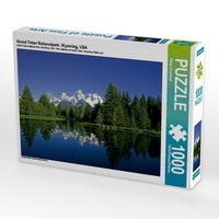 Produktbild: CALVENDO Puzzle Grand Teton Nationalpark, Wyoming, USA | 1000 Teile Lege-Gr&ouml;&szlig;e 64x48cm Foto-Puzzle f&uuml;r gl&uuml;ckliche Stunden