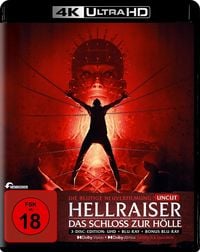 Produktbild: Hellraiser - Das Schloss zur H&ouml;lle - 3-Disc Edition (4K Ultra HD + Blu-ray + Bonus-Blu-ray)