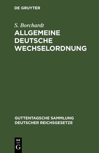 Produktbild: Allgemeine Deutsche Wechselordnung