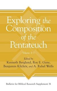 Produktbild: Exploring the Composition of the Pentateuch, Volume 3/1
