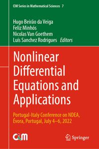 Produktbild: Nonlinear Differential Equations and Applications