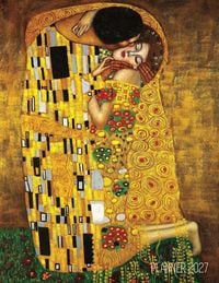 Produktbild: Gustav Klimt Planner 2027