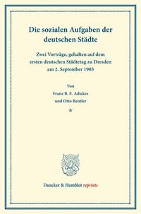 Produktbild: Die sozialen Aufgaben
