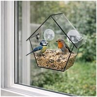 Produktbild: HTI-Living Vogelfutterhaus Nessa, Window, 1teilig, transparen