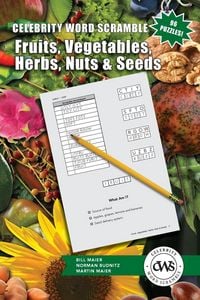Produktbild: Celebrity Word Scramble Fruits, Vegetables, Herbs, Nuts & Seeds