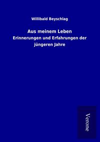 Produktbild: Aus meinem Leben