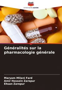 Produktbild: G&eacute;n&eacute;ralit&eacute;s sur la pharmacologie g&eacute;n&eacute;rale