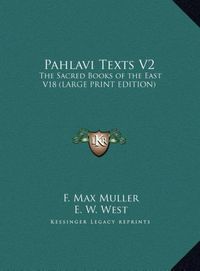 Produktbild: Pahlavi Texts V2