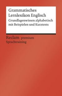Produktbild: Grammatisches Lernlexikon Englisch