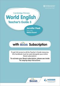 Produktbild: Peek, J: Cambridge Primary World English Teacher's Guide Sta