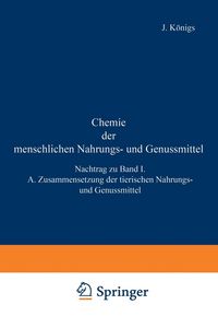 Produktbild: Chemie der menschlichen Nahrungs- und Genussmittel