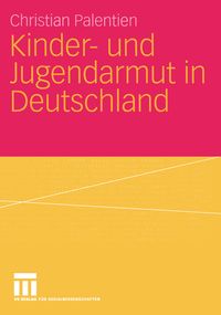 Produktbild: Kinder- und Jugendarmut in Deutschland