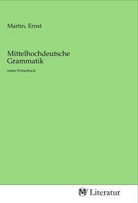 Produktbild: Mittelhochdeutsche Grammatik