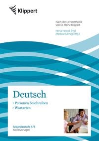 Produktbild: Personen beschreiben &brvbar; Wortarten