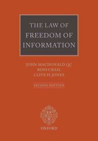 Produktbild: The Law of Freedom of Information