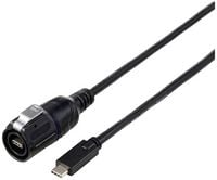 Produktbild: TRU COMPONENTS USB Typ C&reg; Adapter inkl. 1m Kabel TC-12770464 Inhalt: 1St.