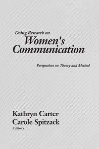 Produktbild: Doing Research on Women's Communication