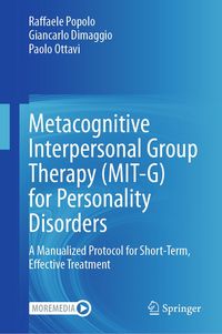 Produktbild: Metacognitive Interpersonal Group Therapy (MIT-G) for Personality Disorders