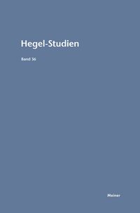 Produktbild: Hegel-Studien Band 36
