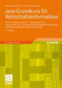 Produktbild: Java-Grundkurs f&uuml;r Wirtschaftsinformatiker
