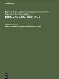 Produktbild: De revolutionibus orbium caelestium
